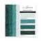 Glitter Gradient Cardstock Set - Shimmering Shore (4 Colors, 16 sheets)